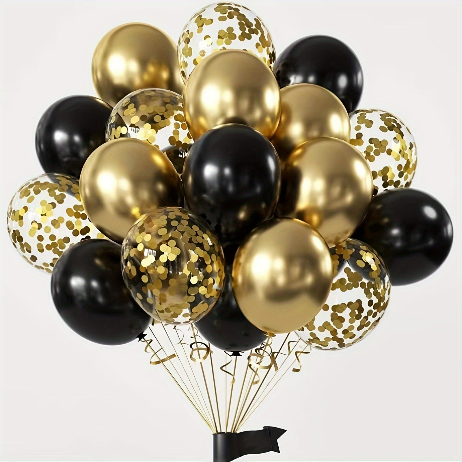 16pcs Metallic Sequin Balloons for Independence Celebrations & Parties