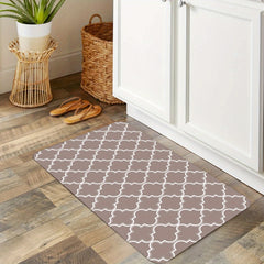 Geometric Print Kitchen Sponge Mat Anti Slip Floor Mat