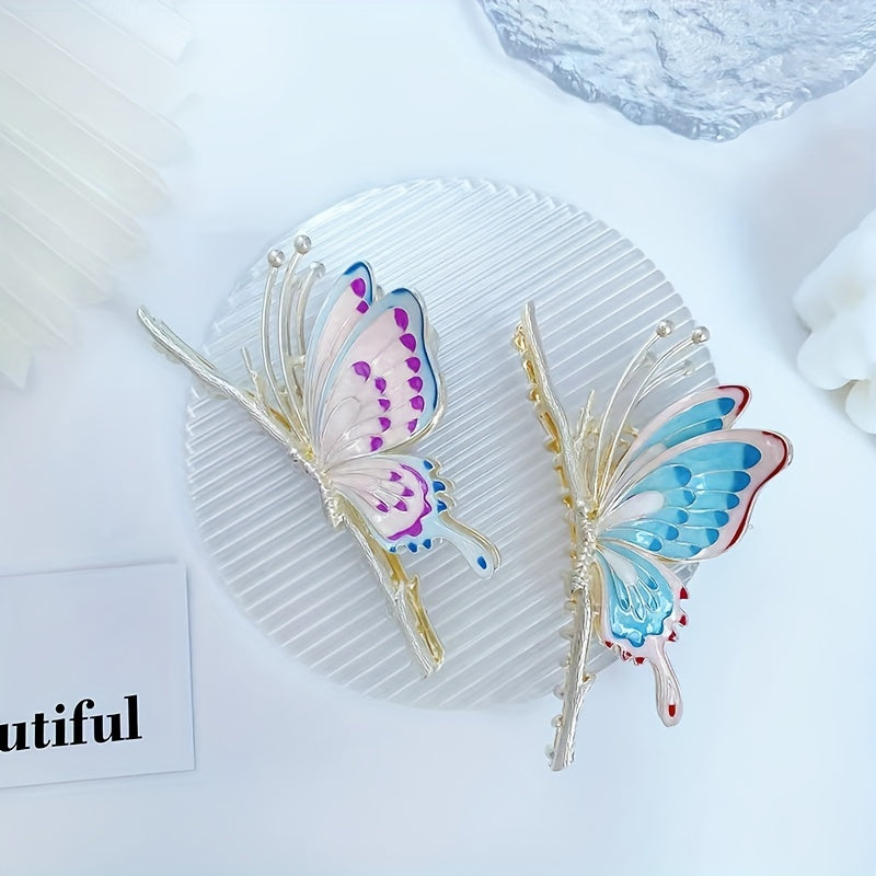 Metal Hair Claw Clips Strong Hold Grip Hair Jaw Clip Thick Hair Accessories