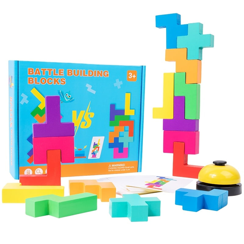 Wooden Brain Teaser Puzzle Game for Adults