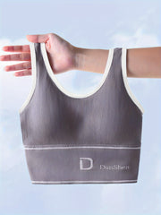 Wirefree Yoga Bra Full Coverage Sports Bra