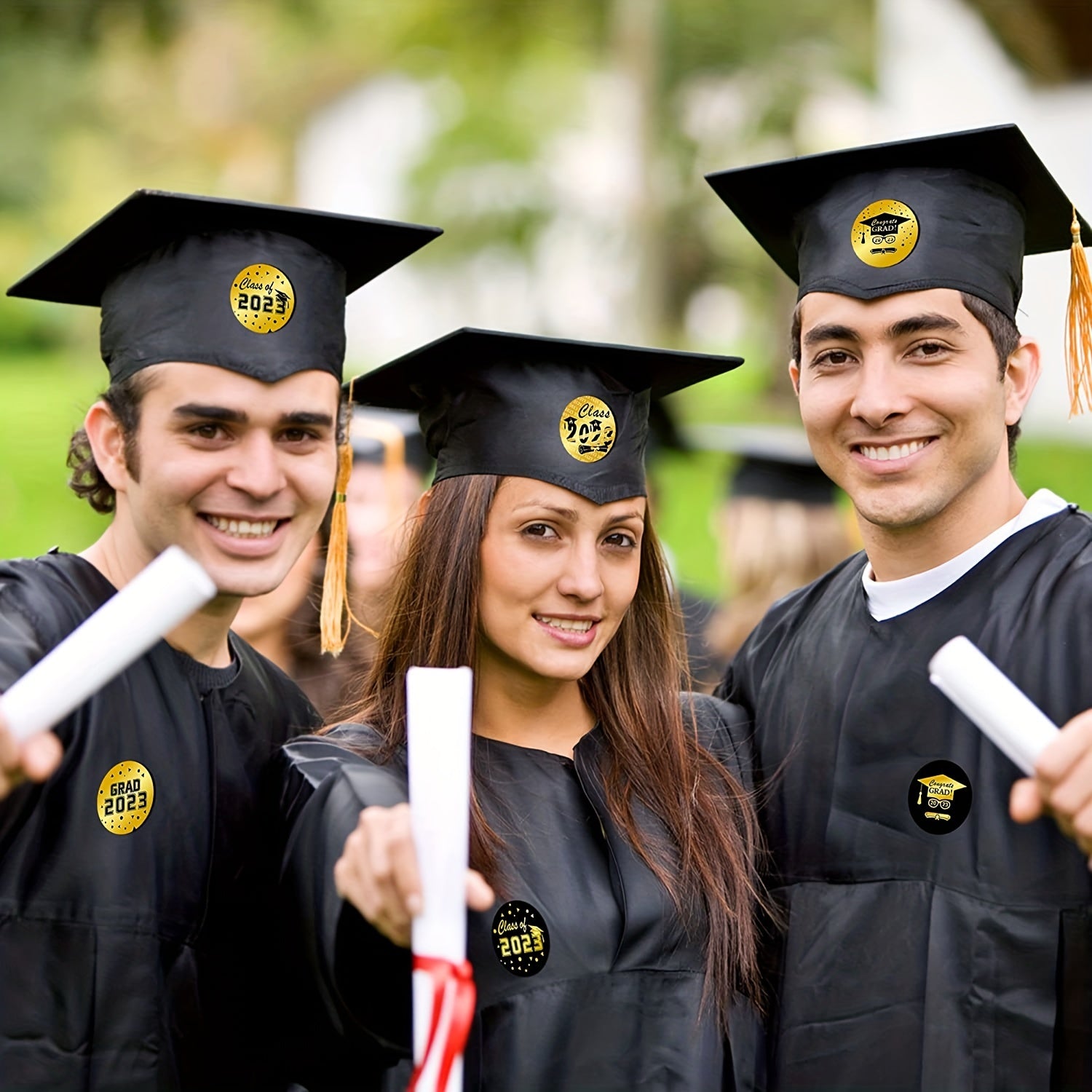 72pc Graduation Stickers - Celebrate Your Success!
