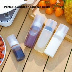 Portable Squeeze Bottle Salad Sauce Vinegar Split Seasoning Bottle