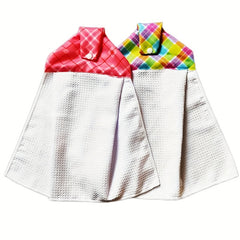 Sublimation Blank Towels Dress Shape Kitchen Towels Double Sides Printing