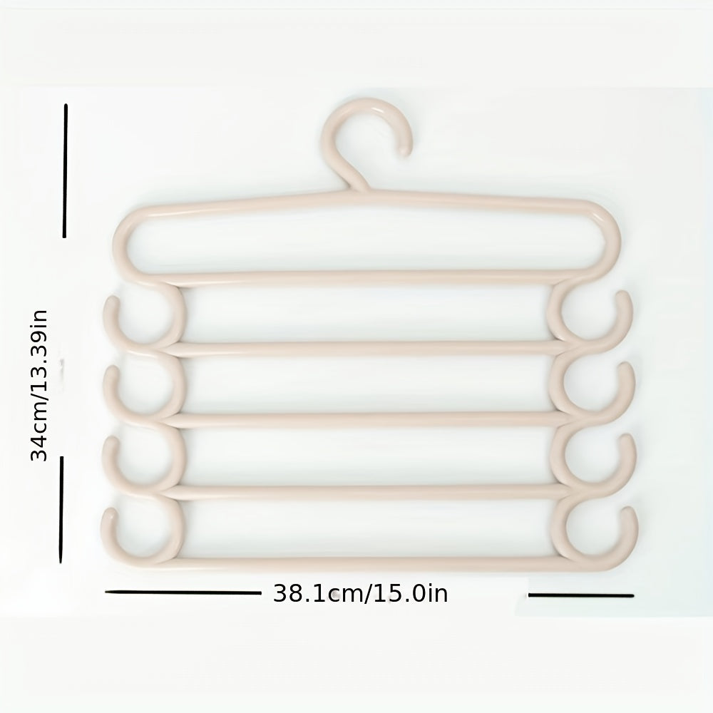 1pc Pants Hanger Trousers Hanger Seamless Trousers Storage Rack