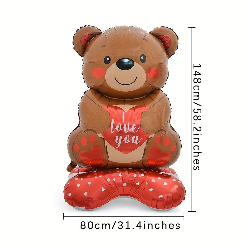 Large Bear Love Balloon Party Decoration