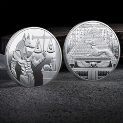 Egyptian Death Protector Treasure Coin Collectible Gift