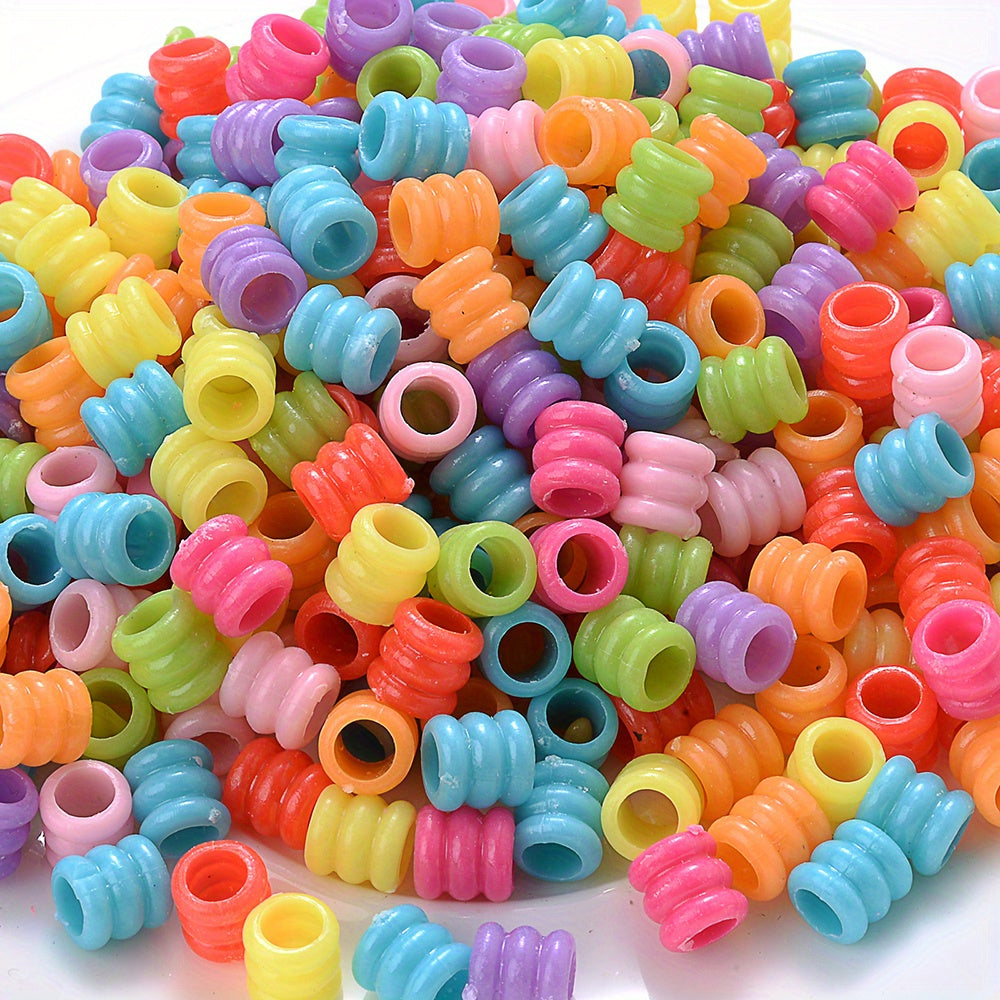 100pcs Colorful Acrylic Beads for DIY Jewelry Making