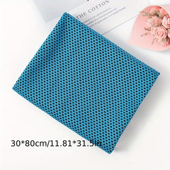 Stay Dry with Quick Drying Ice Silk Cooling Towel for Sports & Fitness