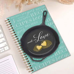 Love Recipe Notebook 13 97x21 08cm Paper Writing Diary