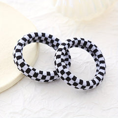 Vintage Cloth Ponytail Hair Tie High Elasticity Hair Rope Braiding Hair Accessor