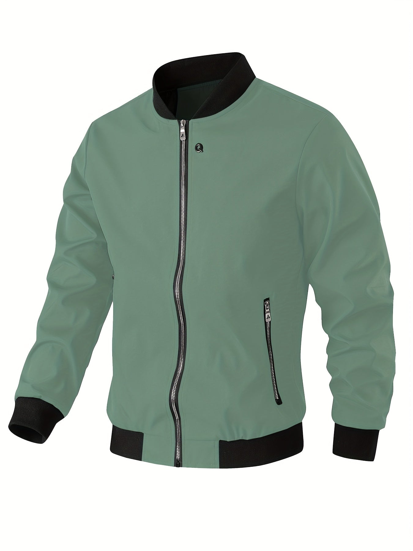 Men's Waterproof & Windproof Jacket Outdoor Zipper Front