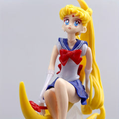 Magical Girl Models Anime Character Figurines Home And Car Decorations