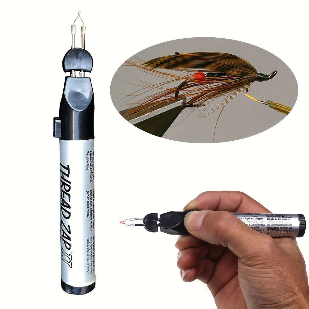 Fly Tying Cautery Tool with Spare Tips Fishing Accessories