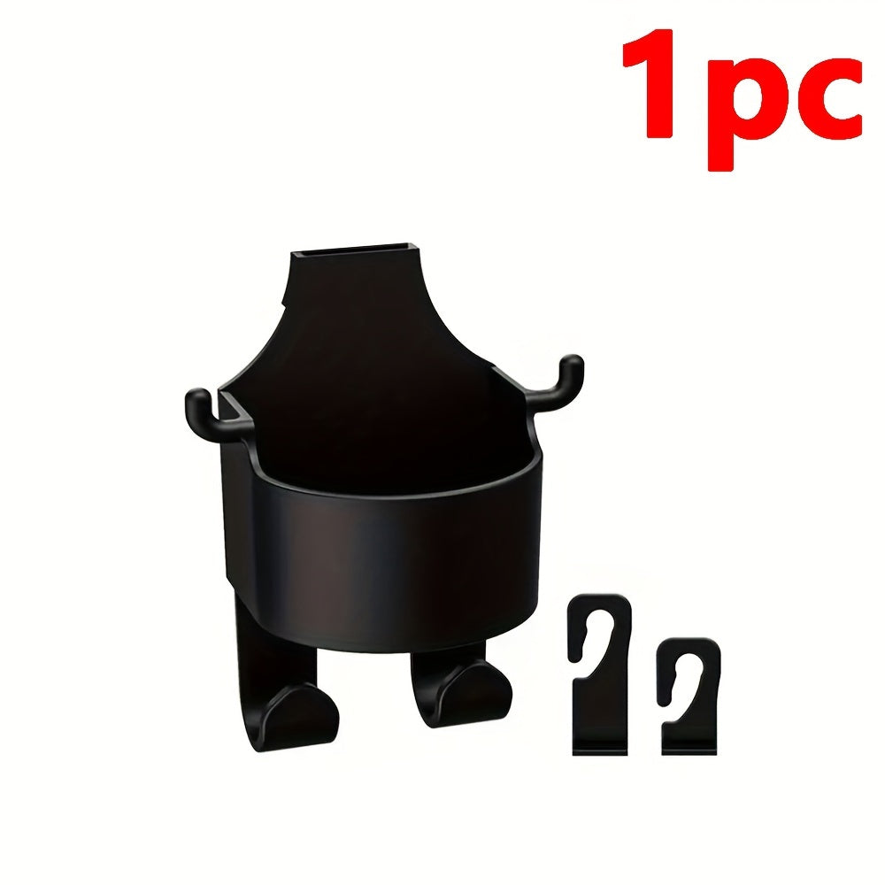 Car Seat Cup Holder Storage Box With Hook for Beverage Cups