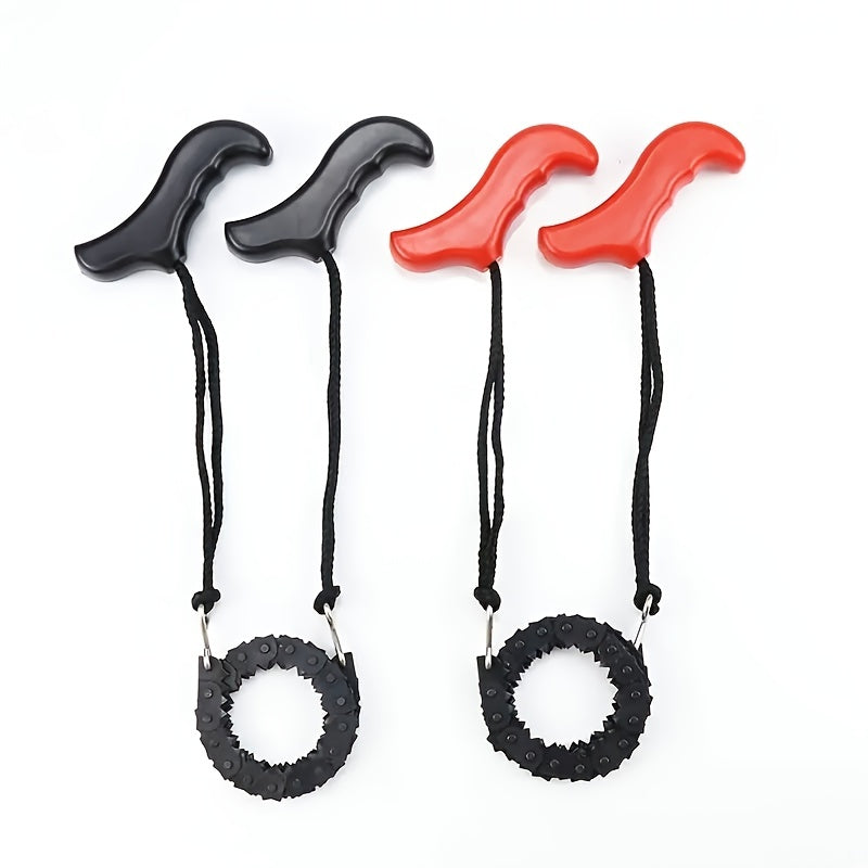 Pocket Survival Chainsaw Manual Rope Saw for Wood Cutting Outdoor Hiking Camping