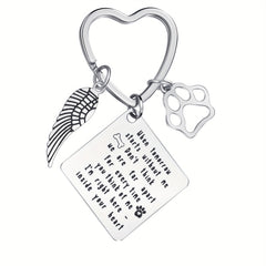 Pet Memorial Keychain - Heartfelt Remembrance Gift