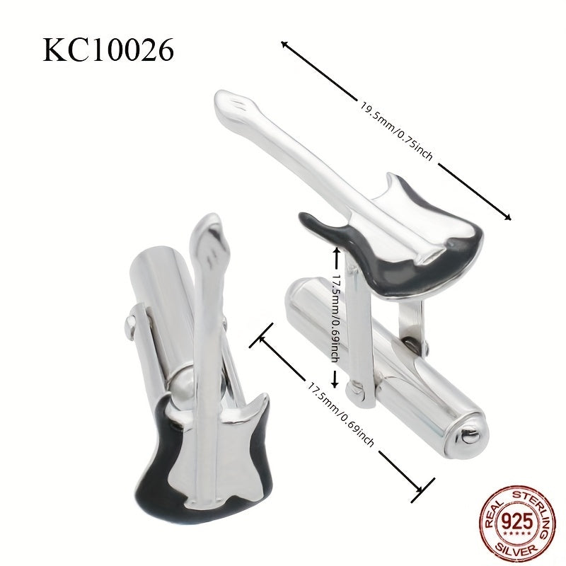 Zircon Cufflinks Men's Stylish Cuff Links