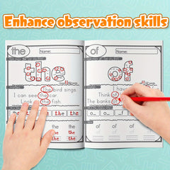 My First Sight Words Workbook - Colorful Word Recognition Activities