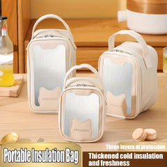 1pc Portable Insulation Bag Aluminium Foil Ice Bag