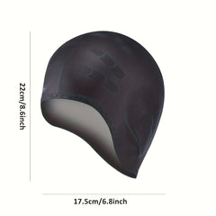 Silicone Swimming Cap Unisex Swim Bath Hats Ear Protection