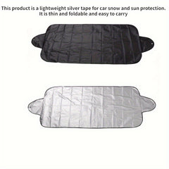 Foldable Windshield Cover for Snow and Sun Protection