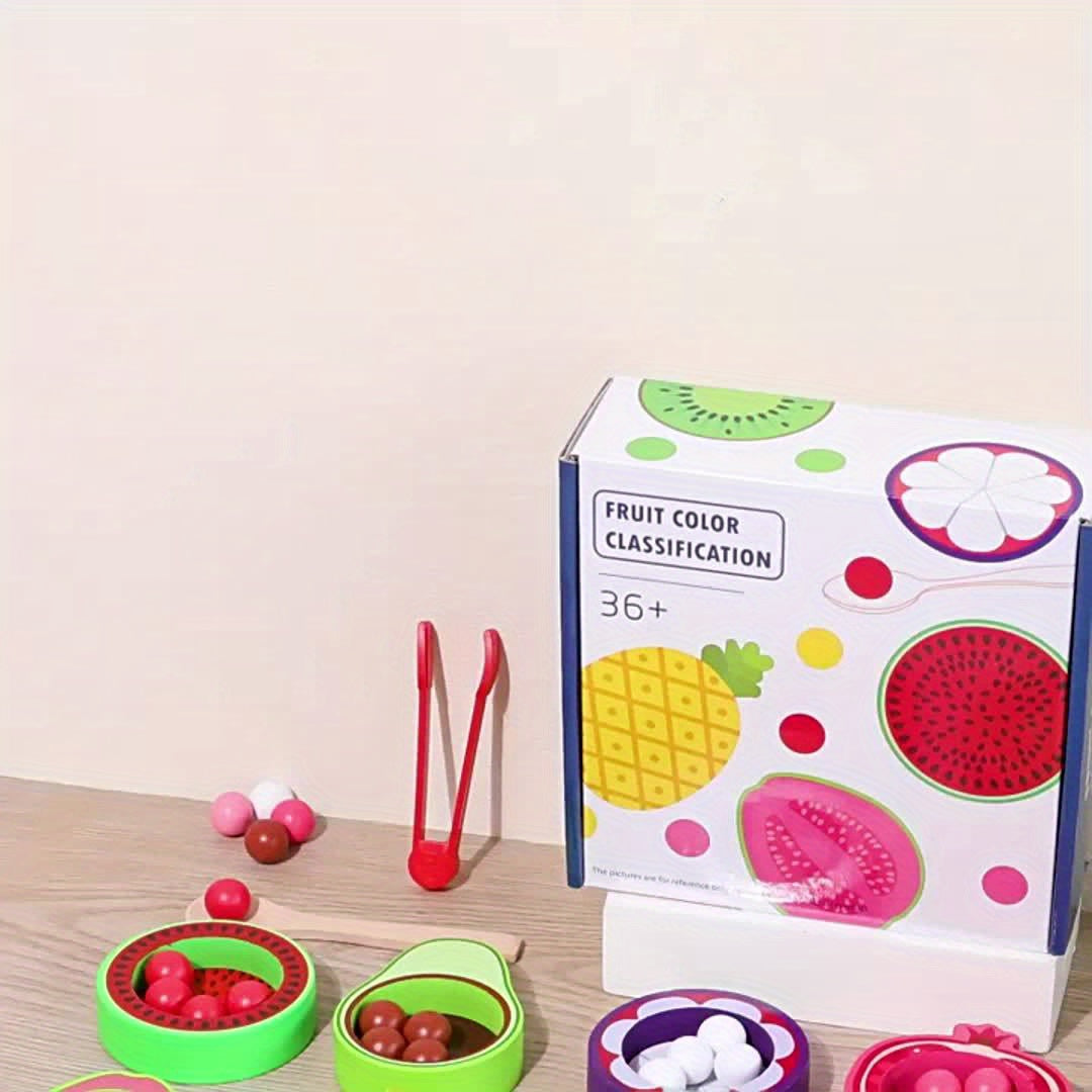 Fruit Themed Educational Toy Enhances Skills Perfect Math Learning Aid & Gift