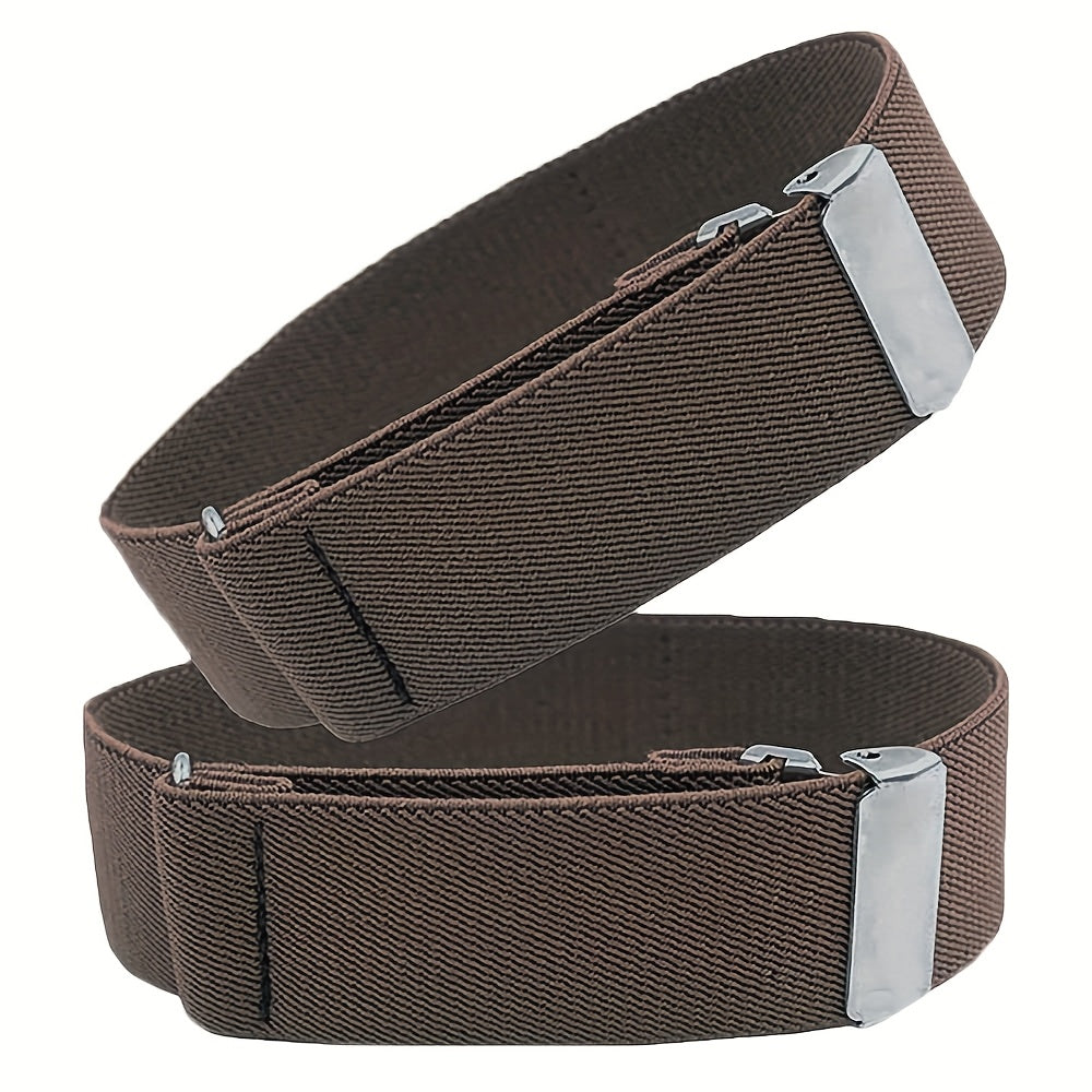 2pcs Elastic Armband Shirt Garter Sleeve Holders