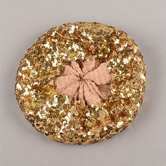 Sequin Knitted Beret Lightweight Beanie Y2K Dress Accessory