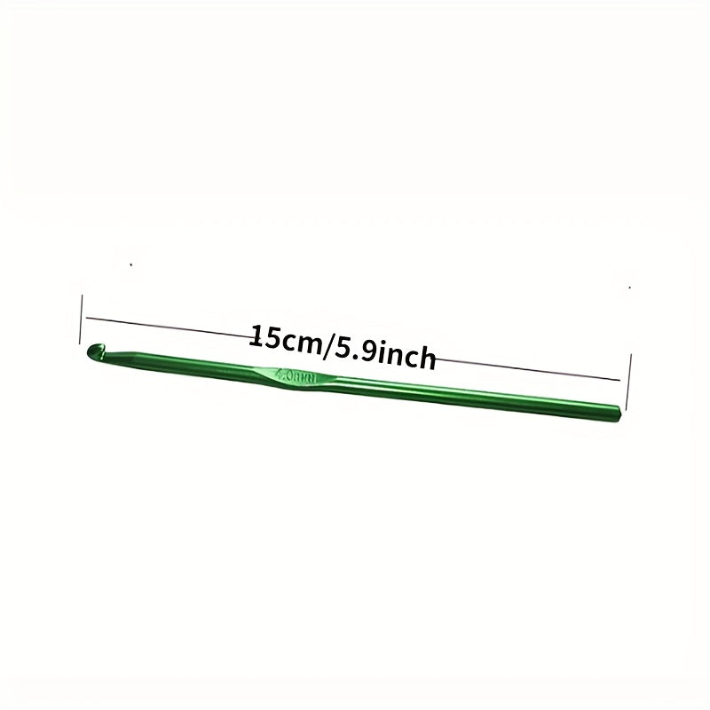 Colorful Aluminum Crochet Hook Set Knitting Tools Kit for Knitter