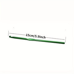 Colorful Aluminum Crochet Hook Set Knitting Tools Kit for Knitter