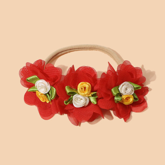 Chiffon Flower Headband for Girls