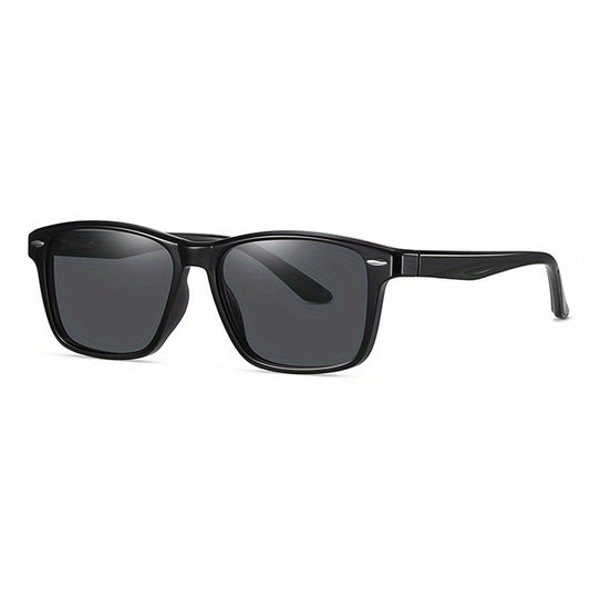 Polarized Sunglasses Men Driving Fishing UV Protection TR90 Retro Square
