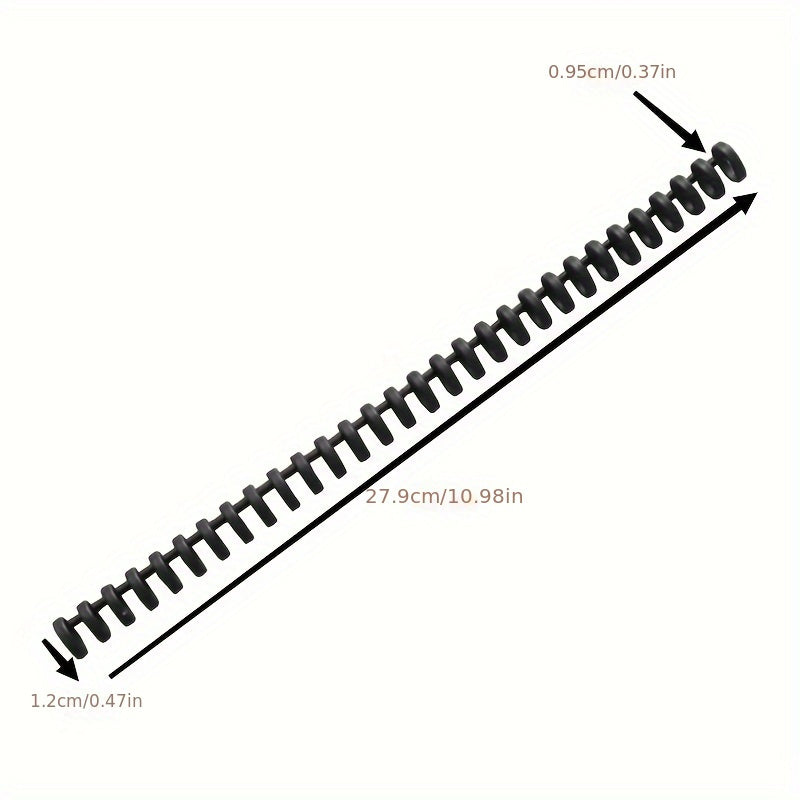 A4 Plastic Binder Strip for 30 Hole Binder