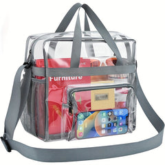 Large Capacity Transparent Bag Portable Travel Bag PVC Washing Bag