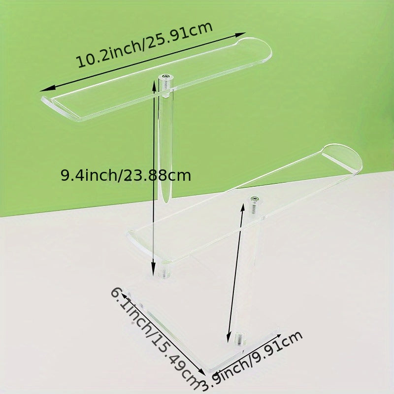 Hair Hoop Display Stand Acrylic Stick Holder