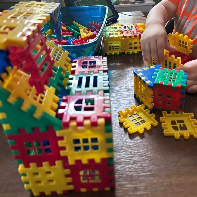 68pcs Building Blocks House Splicing Toys Montessori Education