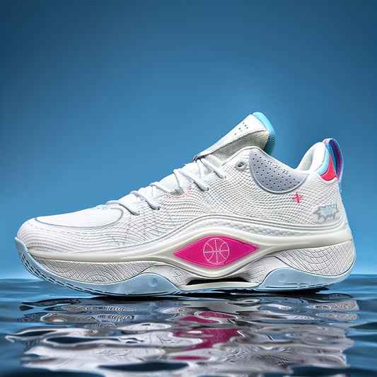Men's Comfy Non Slip Basketball Shoes Lace Up Sneakers