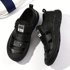 Men's Hook And Loop Sandals Non Slip Outdoor Beach Shoes
