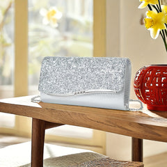 Crystal Clutch Bag Evening Purse with Sparkling Embellishments