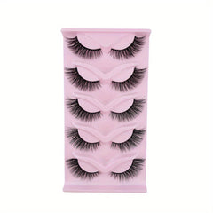 Long Fluffy Thick Cat Eye Lashes for Volume and Lengthening