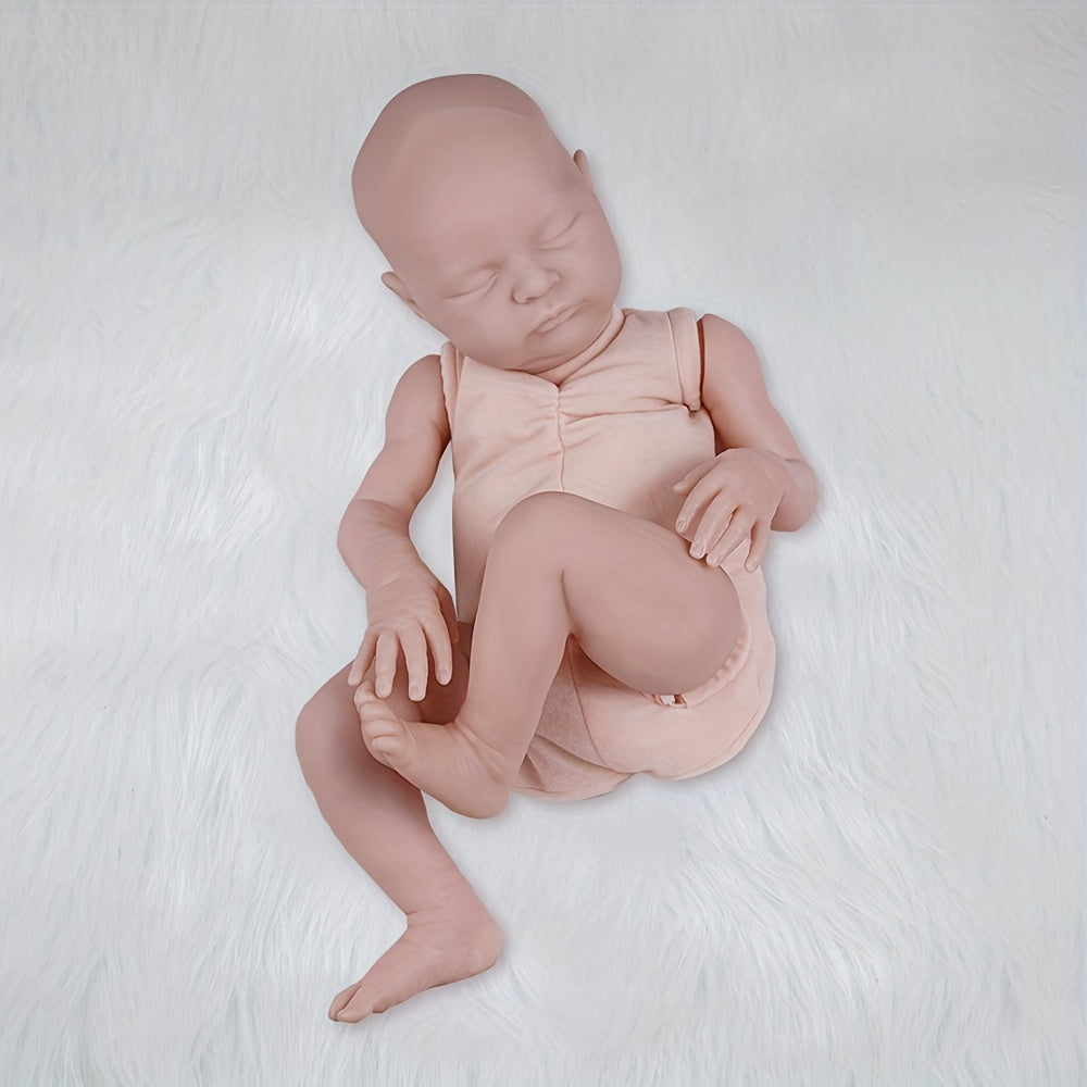 21" Blank Kit Vinyl Unpainted Unfinished Blank Doll Parts DIY Reborn Kit