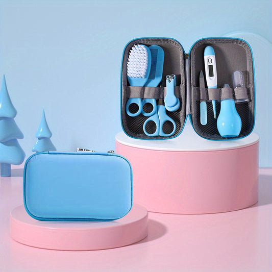 Portable Baby Grooming Kit 20 32 Cm - Hair Brush Comb Nail Clippers Thermometer