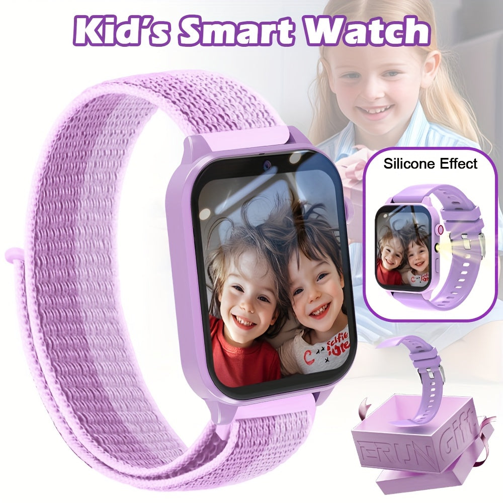 ERUN Kid's Smart Watch HD Touch Screen Camera Alarm Flashlight