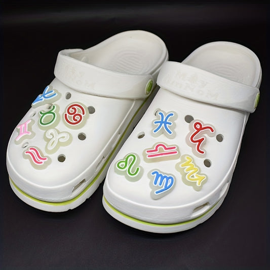 Rubber Shoe Charm Luminous Shoe Buckle Clogs DIY Accessories