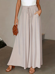 Wide Leg Pants Casual Loose Pants For Spring & Summer