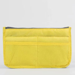 Large Capacity Double Layer Makeup Bag Portable Storage Organizer
