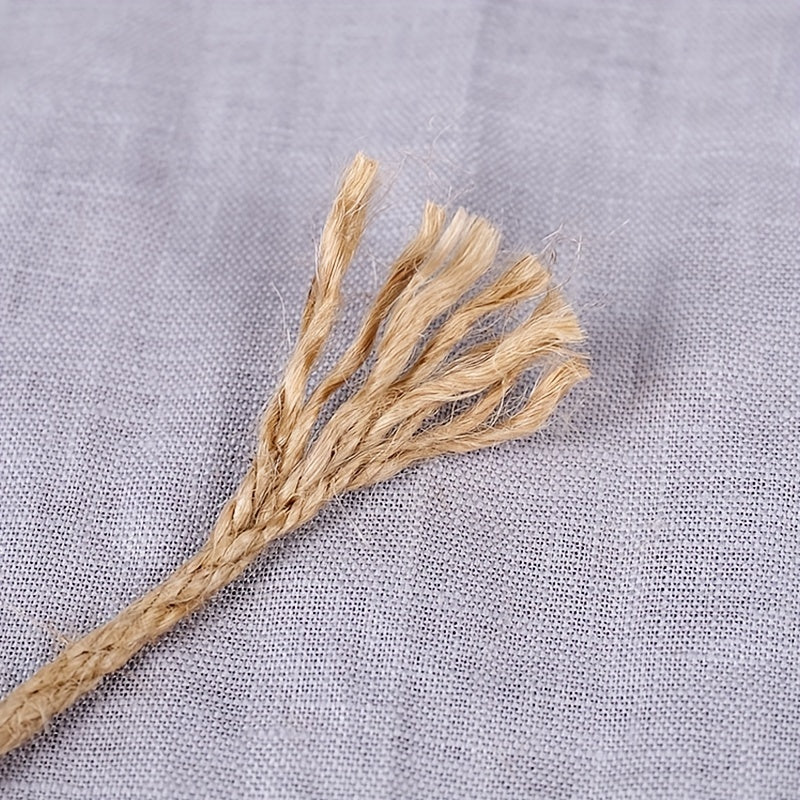 10m Jute Hemp Rope for DIY Crafts and Wall Hangings