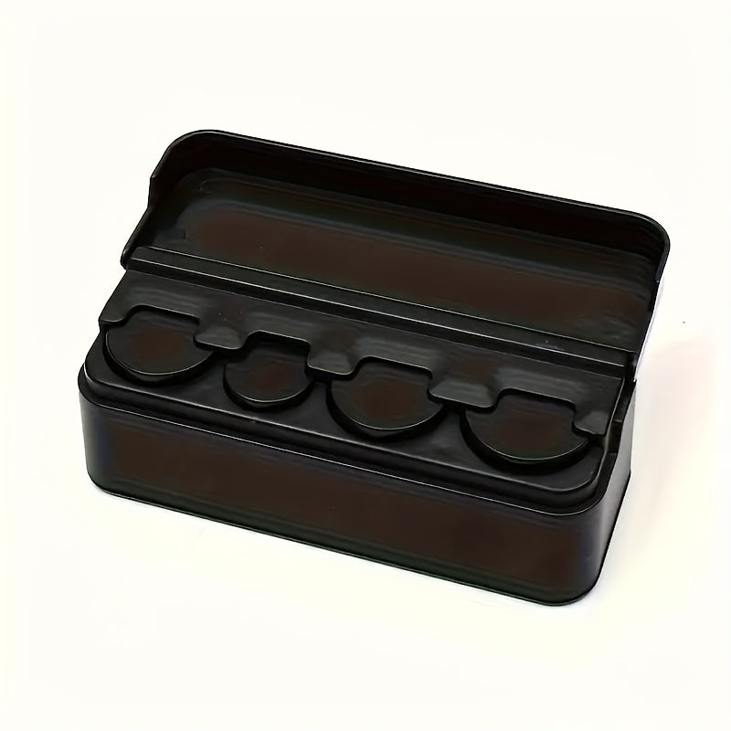 1PC Car Coin Storage Box Mini Coin Box Sorting Box Storage Tank Car Accessories