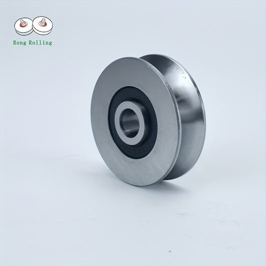 2pcs 60 Deg V Groove 8x40x12mm Sliding Gate Roller Wheels Bearing